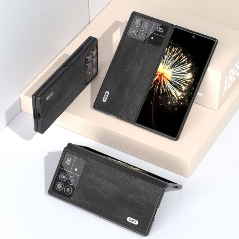 Etui Xiaomi Mix Fold 3 Efekt Skóry Abeel