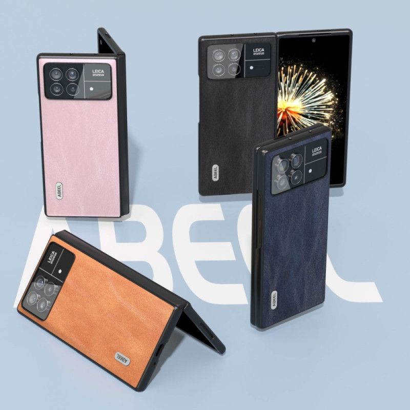 Etui Xiaomi Mix Fold 3 Efekt Skóry Abeel