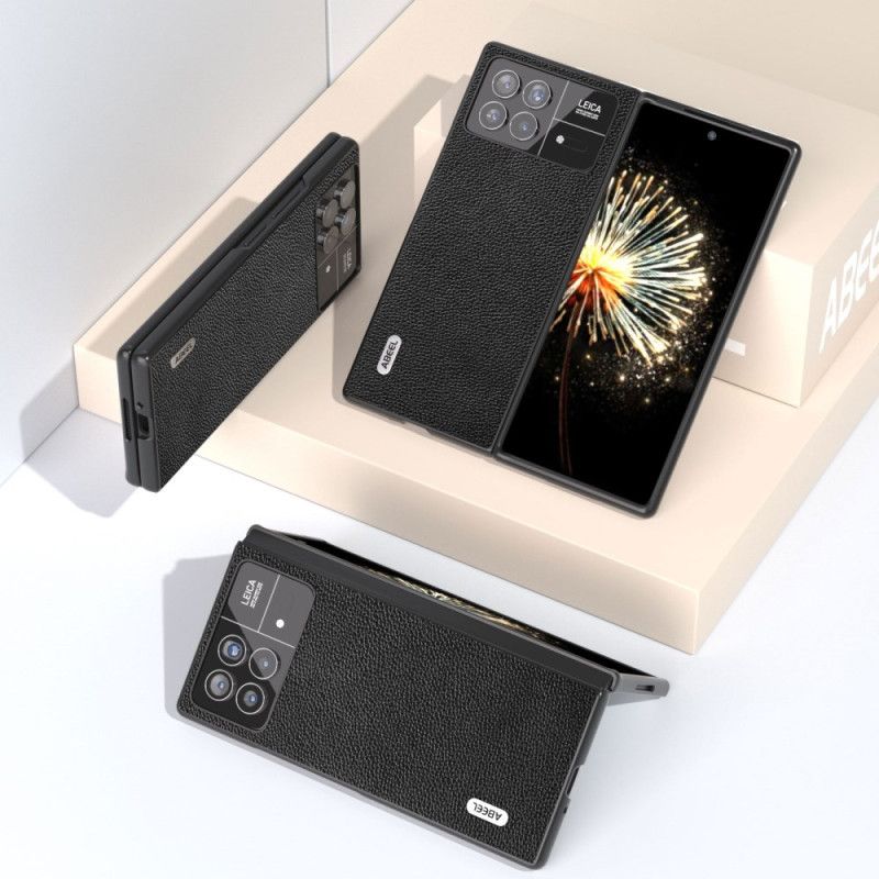 Etui Xiaomi Mix Fold 3 Tekstura Liczi Abeel