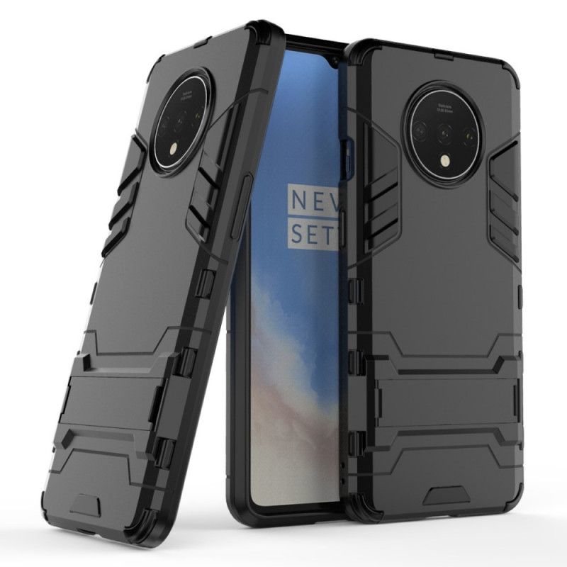 Futerały OnePlus 7T Czerwony Czarny Etui na Telefon Ultra Odporny Ze Wsparciem