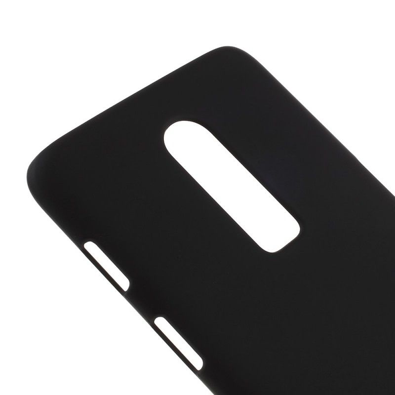 Etui OnePlus 6 Biały Czarny Klasyczne Sztywne