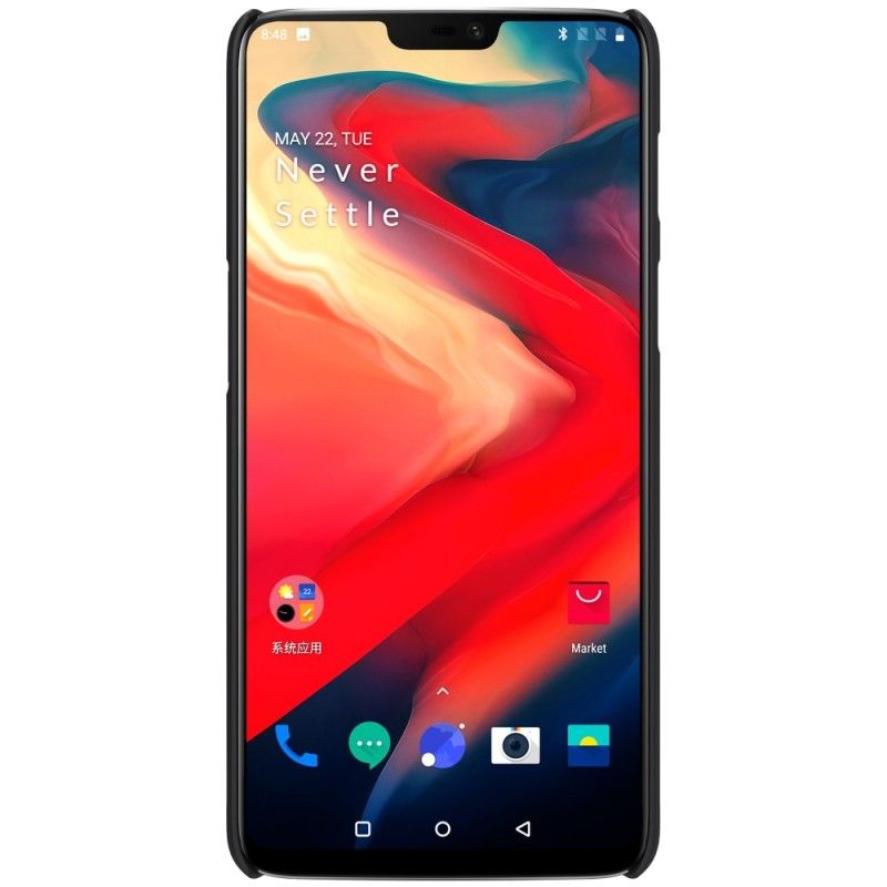 Etui OnePlus 6 Czarny Sztywny Matowy Nillkin Etui Ochronne