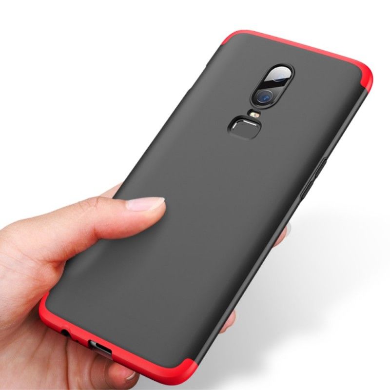 Etui OnePlus 6 Czerwony Czarny Odłączany Gkk