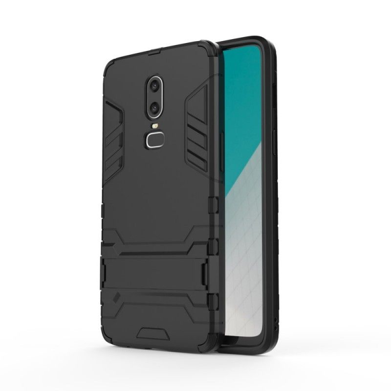 Etui OnePlus 6 Czerwony Czarny Ultra Odporny Etui Ochronne