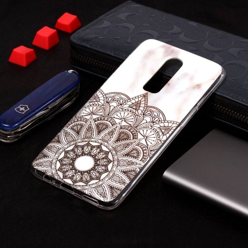 Futerały OnePlus 6 Etui na Telefon Marmurkowa Mandala