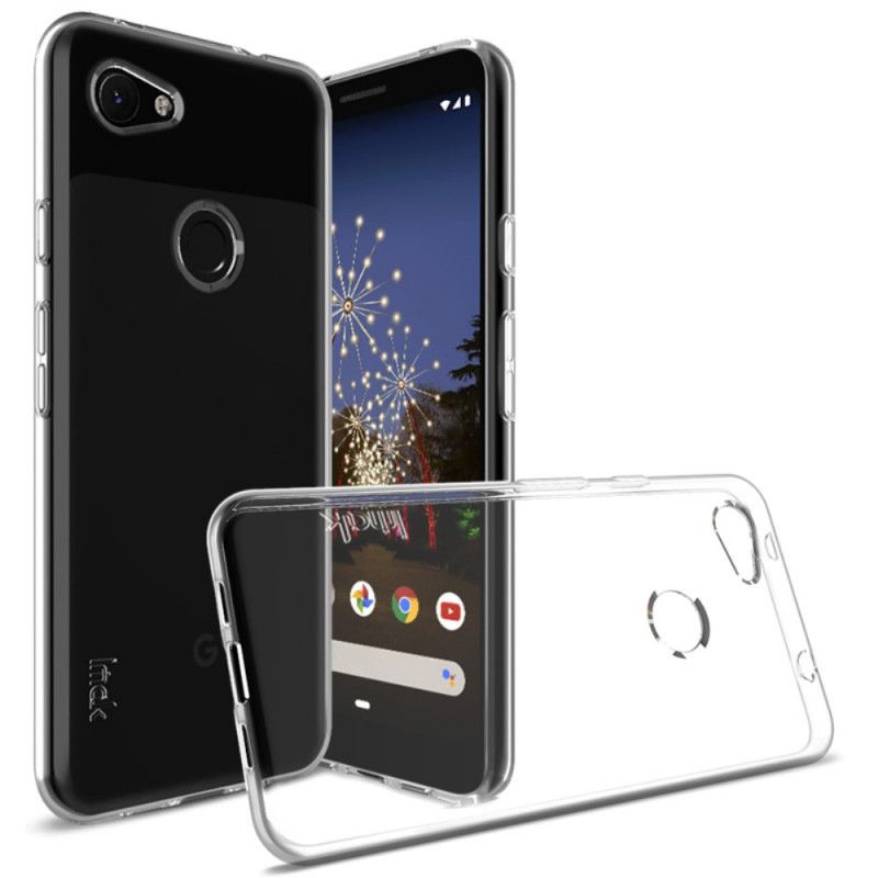 Etui Google Pixel 3A XL Przezroczysty Imak