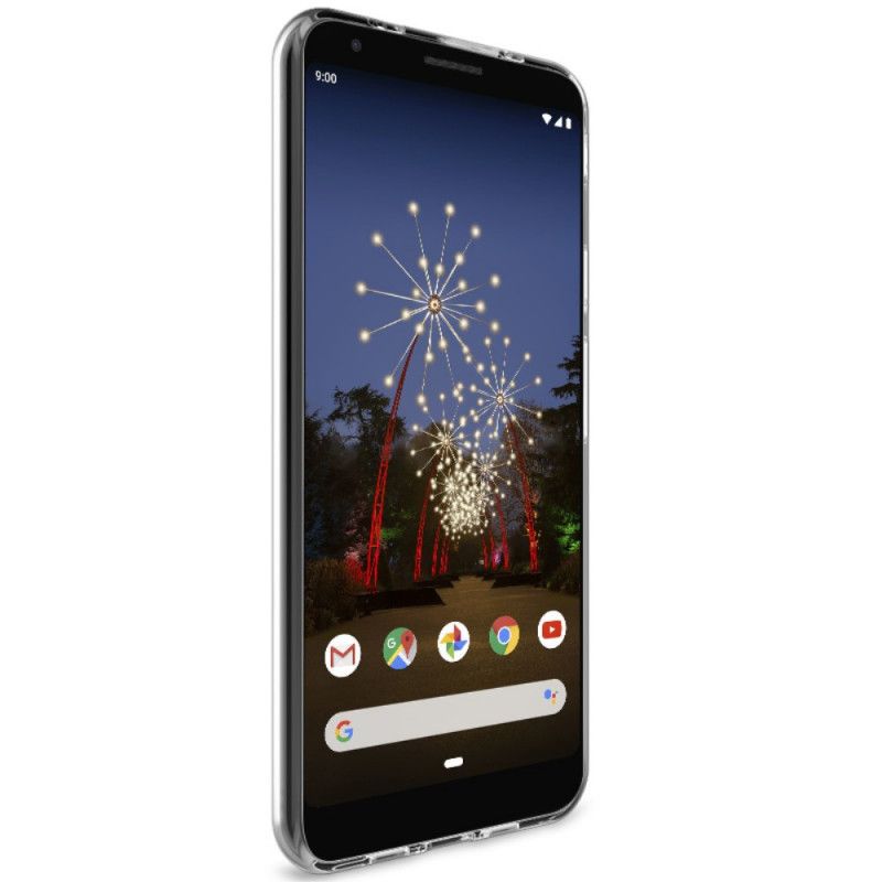 Etui Google Pixel 3A XL Przezroczysty Imak