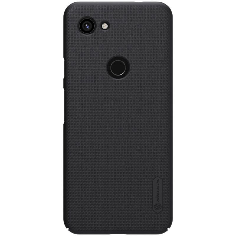 Futerały Google Pixel 3A XL Złoty Czerwony Etui na Telefon Sztywny Matowy Nillkin