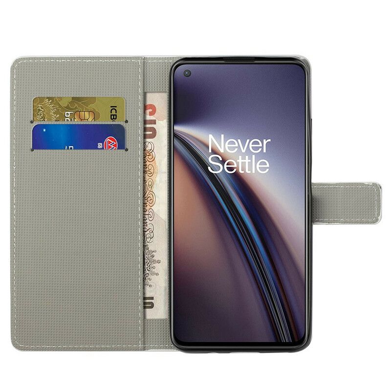 Etui Folio Do Oneplus Nord Ce 5g Flaga Anglii