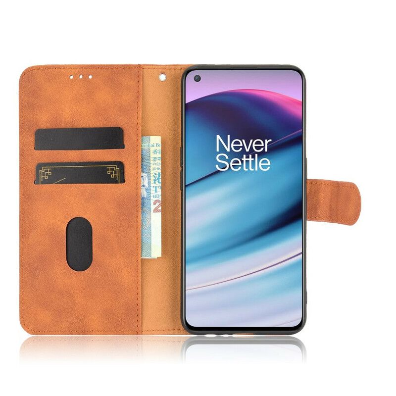 Etui Folio Oneplus Nord Ce 5g Dotyk Skóry Etui Ochronne