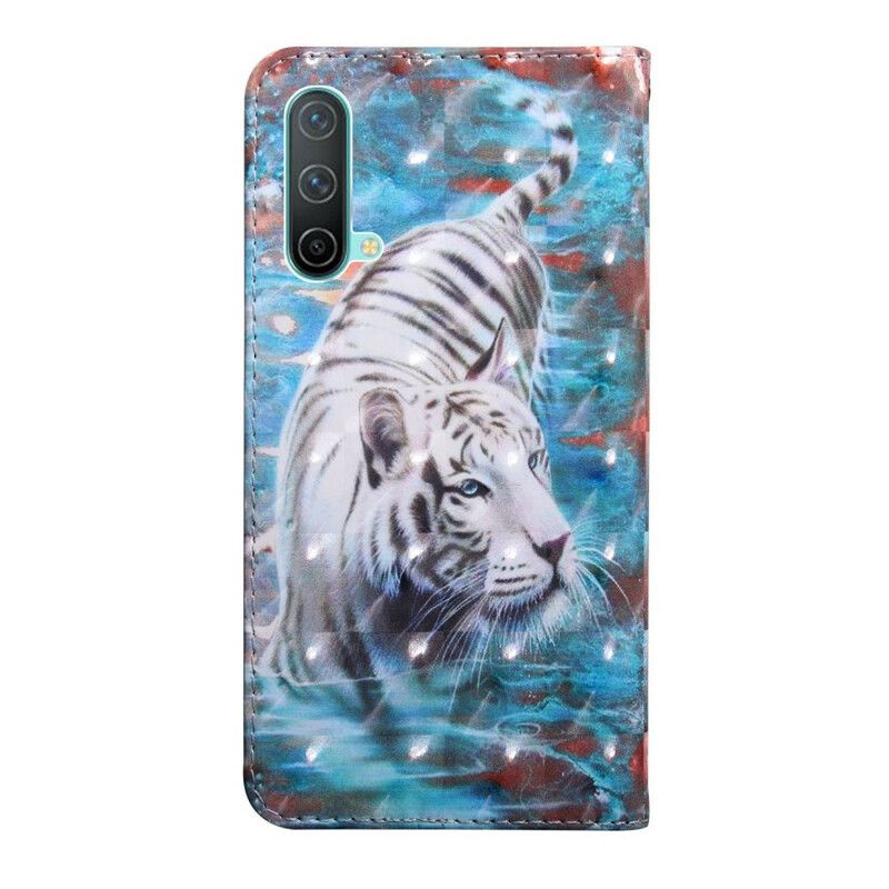 Etui Folio Oneplus Nord Ce 5g Tygrys W Wodzie Etui Ochronne