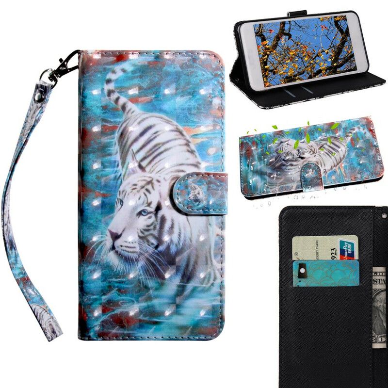 Etui Folio Oneplus Nord Ce 5g Tygrys W Wodzie Etui Ochronne