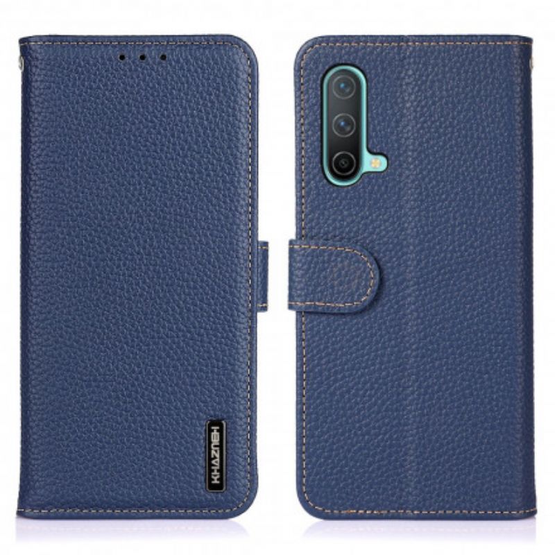 Pokrowce Oneplus Nord Ce 5g Litchi Leather Khazneh Rfid