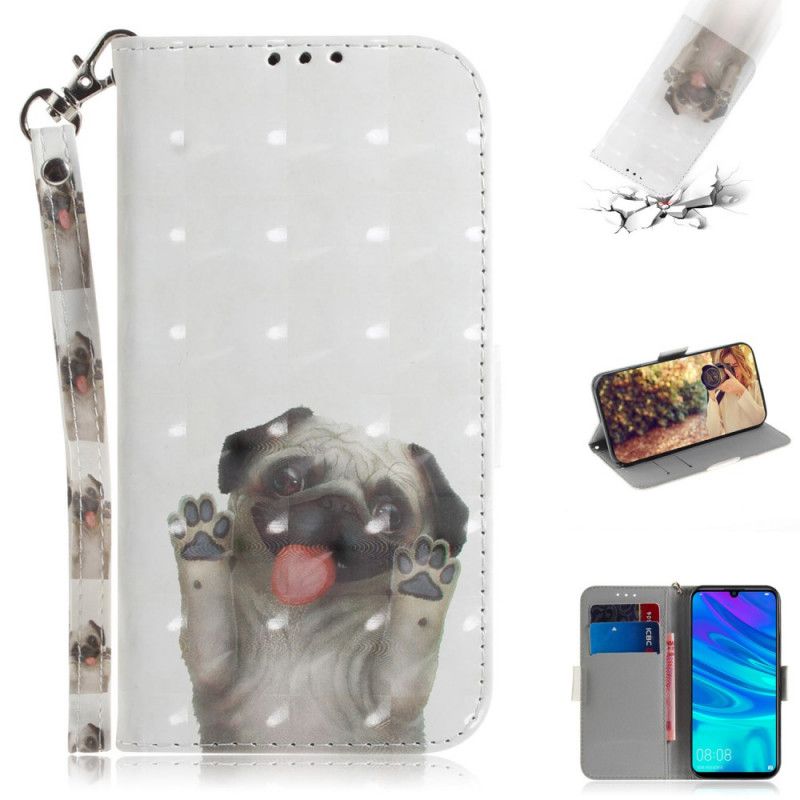 Etui Folio Huawei P Smart Plus 2019 Kochaj Mojego Psa W Stringach Etui Ochronne