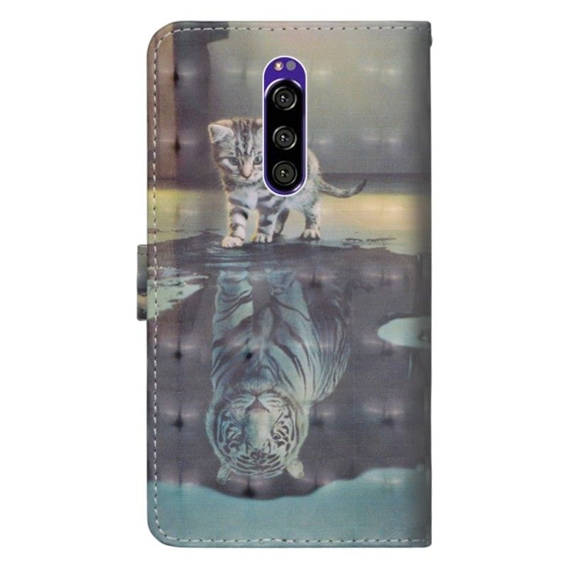 Etui Folio Sony Xperia 1 Ernest Tygrys Etui Ochronne