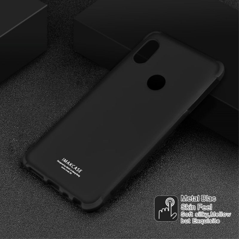 Etui Xiaomi Redmi Note 5 Czarny Imakowe Odczucie Skóry