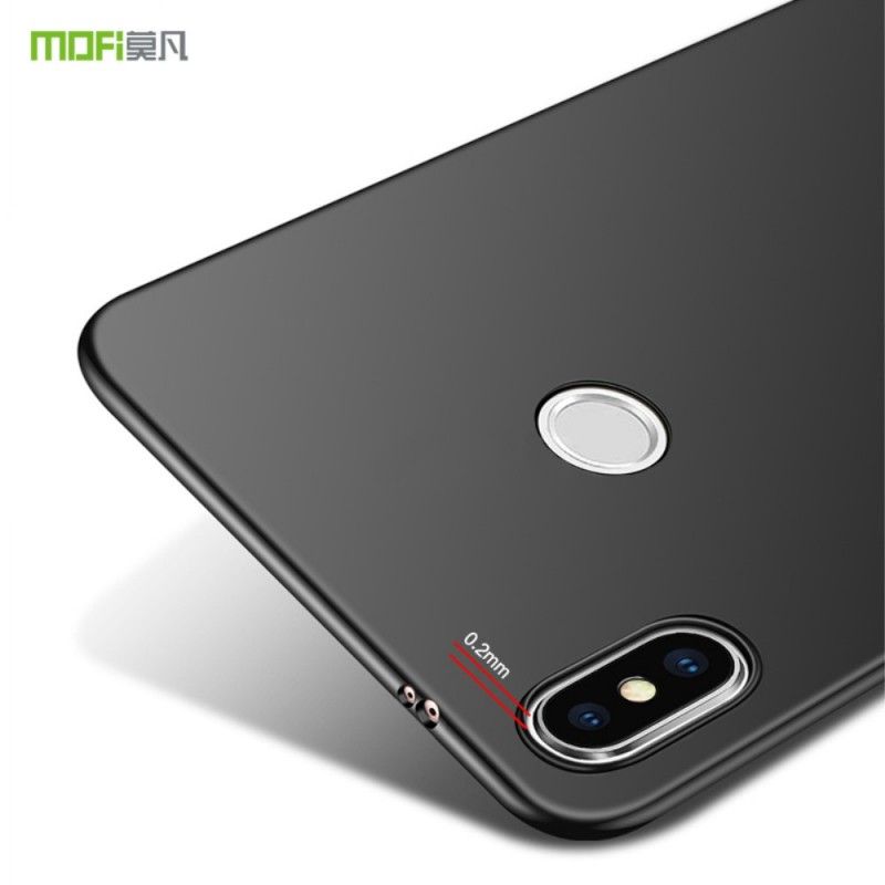 Etui Xiaomi Redmi Note 5 Czerwony Czarny Mofi Etui Ochronne