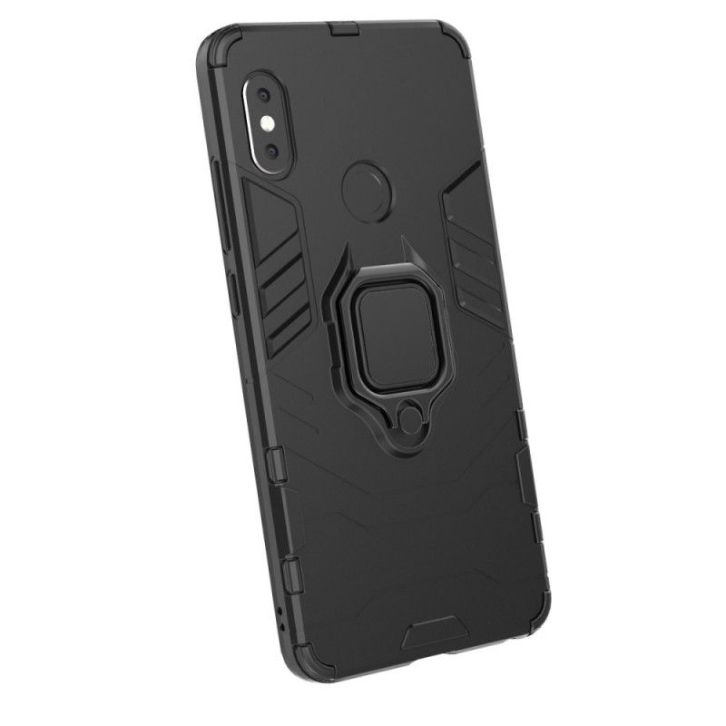 Etui Xiaomi Redmi Note 5 Czerwony Czarny Pierścień Oporowy