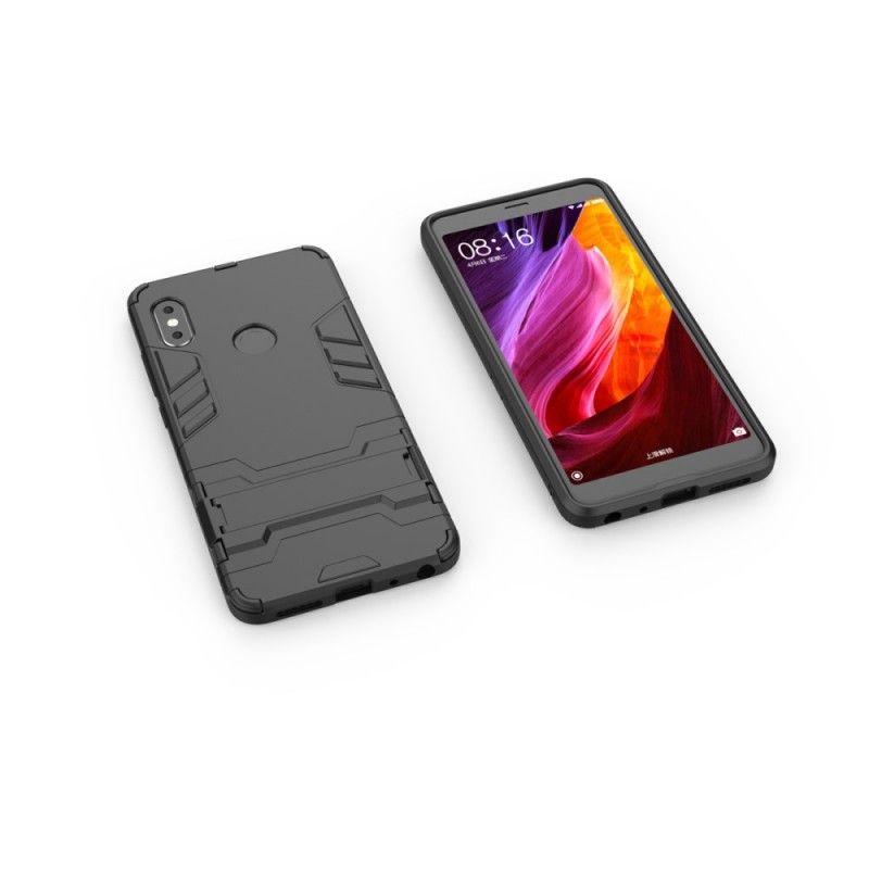 Etui Xiaomi Redmi Note 5 Czerwony Czarny Ultra Odporny