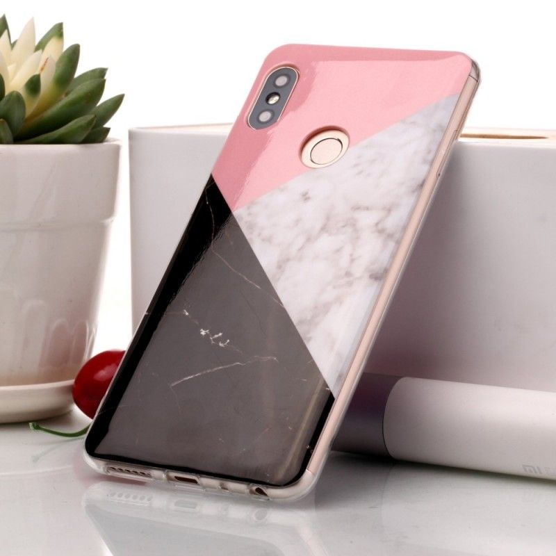 Etui Xiaomi Redmi Note 5 Geometryczny Efekt Marmuru