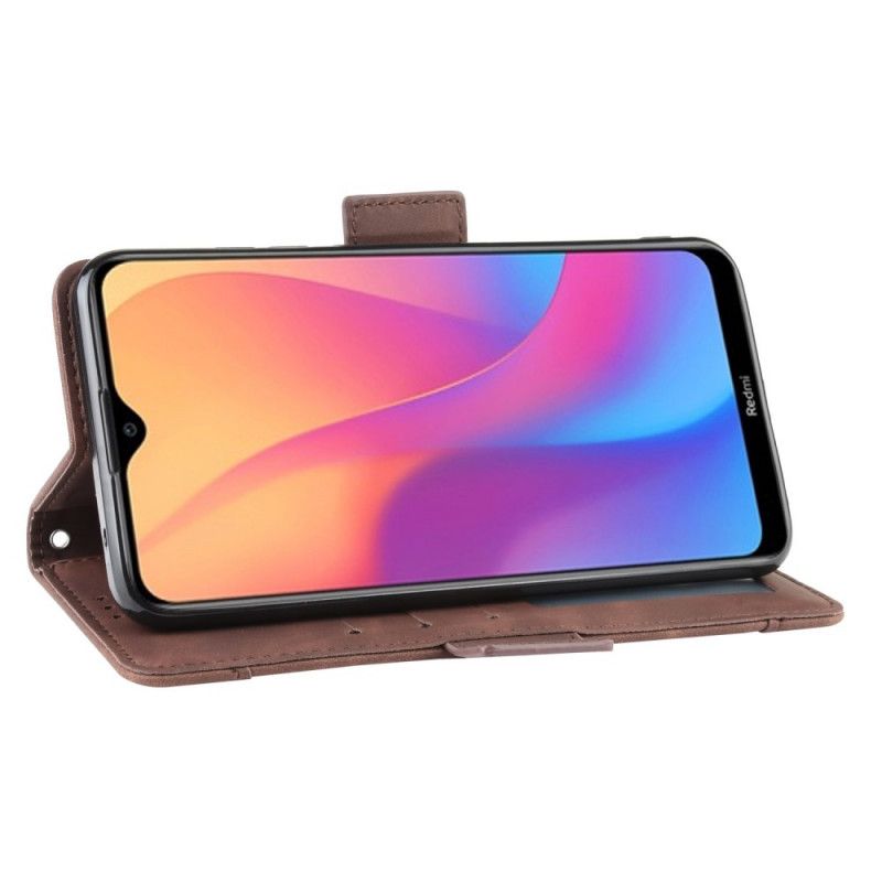 Etui Folio Xiaomi Redmi 8A Czerwony Czarny Multikarta Pierwszej Klasy Etui Ochronne