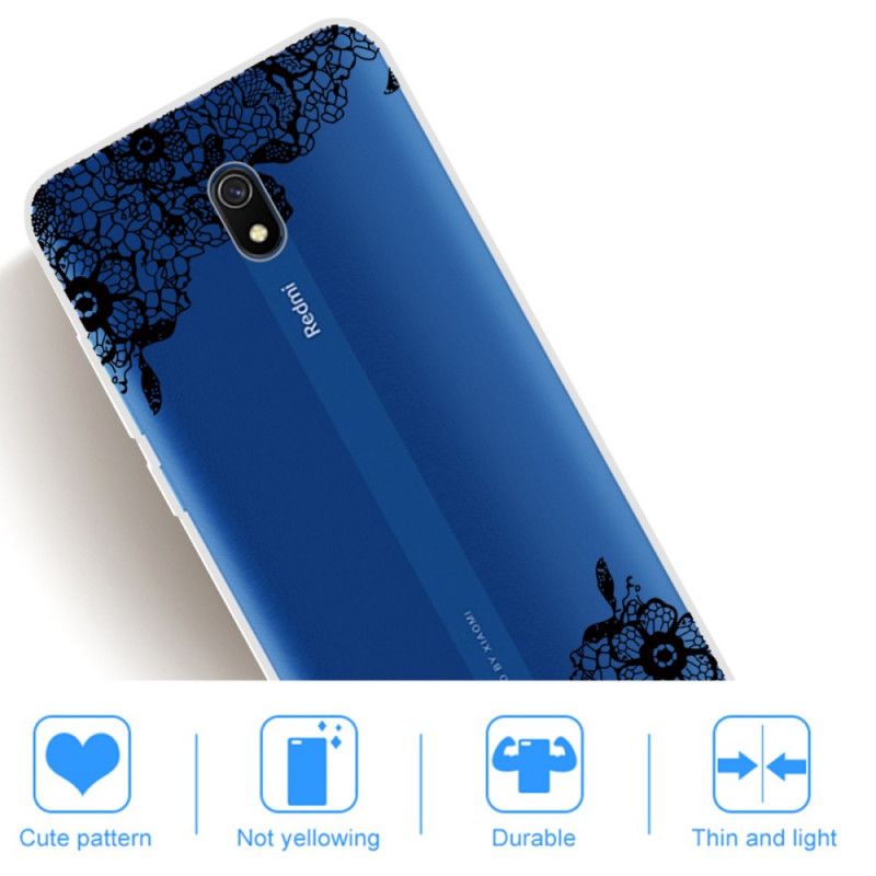 Etui Xiaomi Redmi 8A Cienka Koronka Etui Ochronne