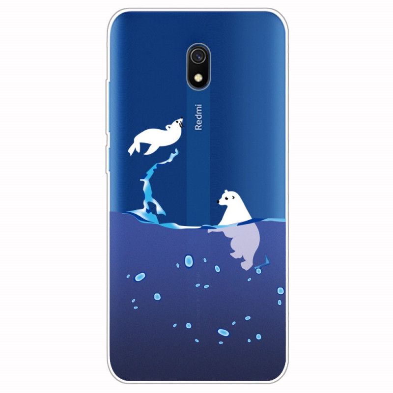 Etui Xiaomi Redmi 8A Gry Morskie Etui Ochronne