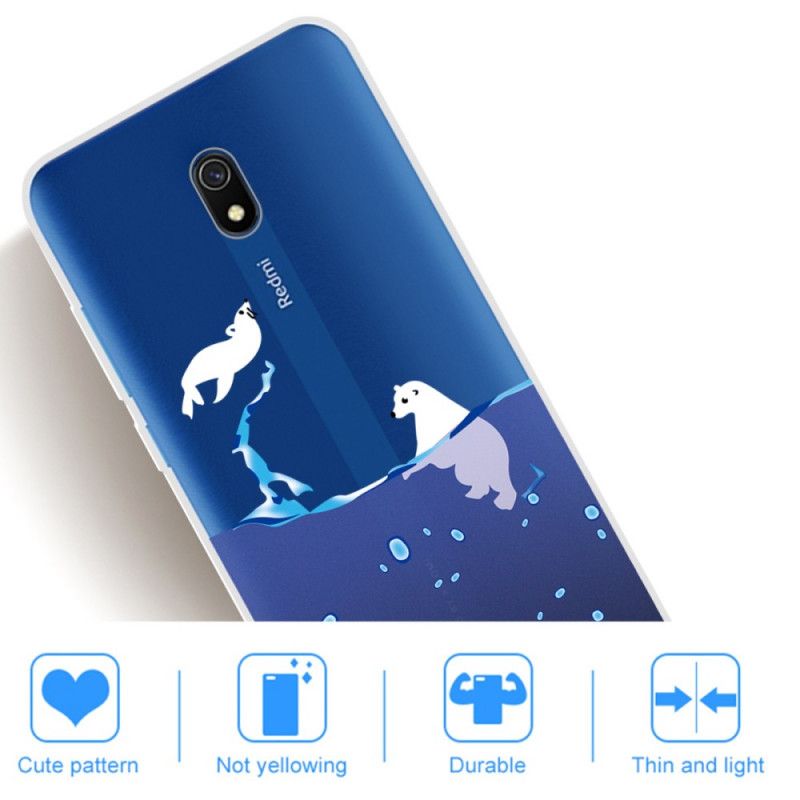 Etui Xiaomi Redmi 8A Gry Morskie Etui Ochronne