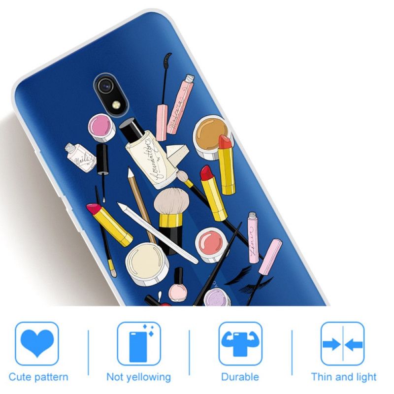 Etui Xiaomi Redmi 8A Makijaż Górny Etui Ochronne