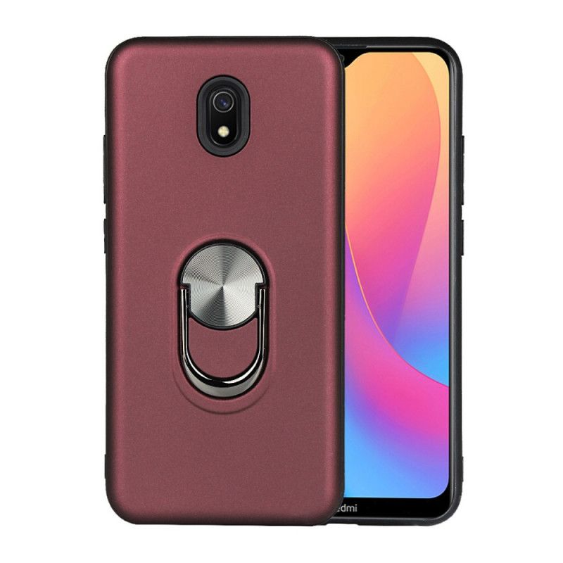 Etui Xiaomi Redmi 8A Różowy Zdejmowany Z Pierścieniem Podtrzymującym Etui Ochronne