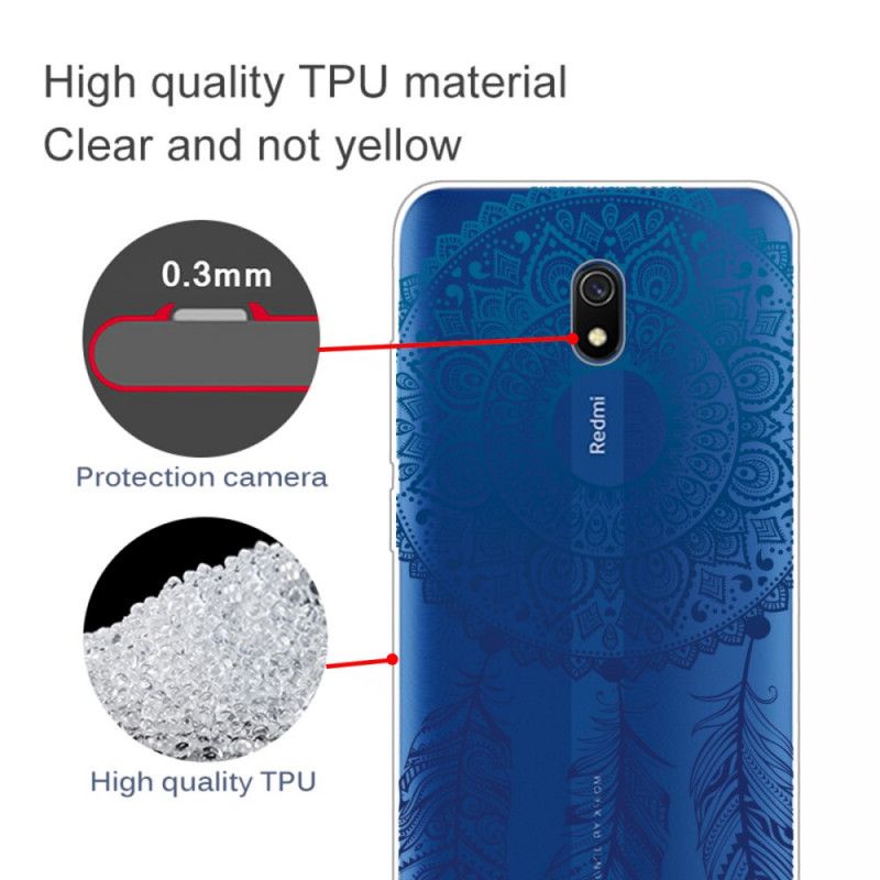 Etui Xiaomi Redmi 8A Wyjątkowa Kwiatowa Mandala