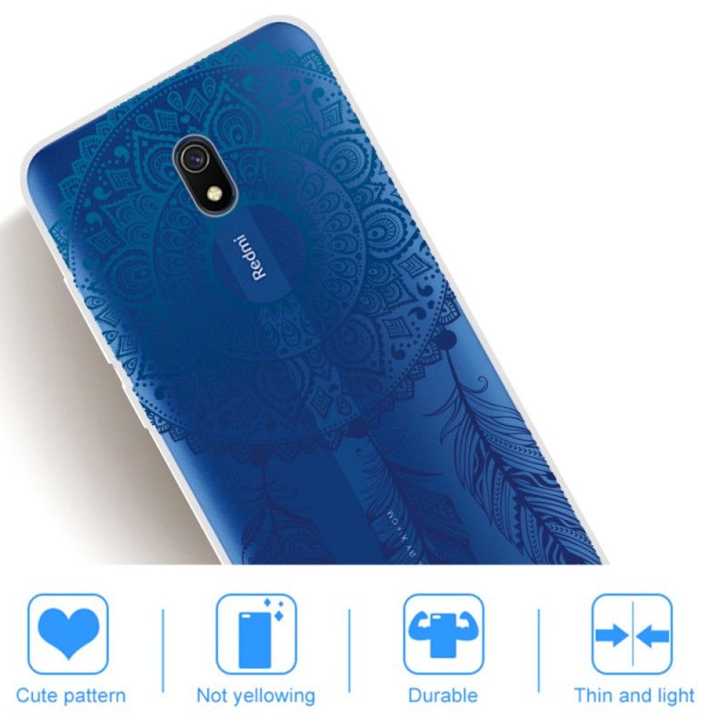 Etui Xiaomi Redmi 8A Wyjątkowa Kwiatowa Mandala