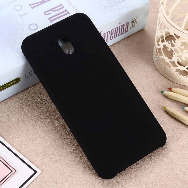 Etui Xiaomi Redmi 8A Zielony Czarny Wersja Z Płynnego Silikonu