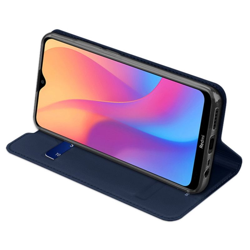 Flip Kotelot Xiaomi Redmi 8A Granatowy Czarny Skórka Z Serii Dux Ducis Pro