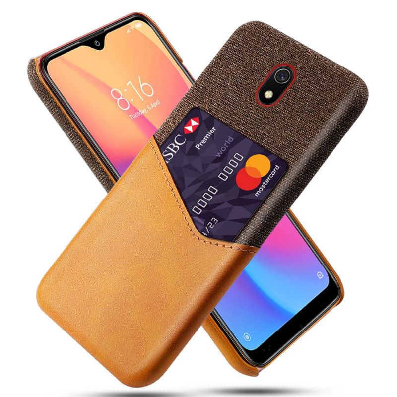 Futerały Xiaomi Redmi 8A Szary Etui na Telefon Posiadacz Karty Ksq