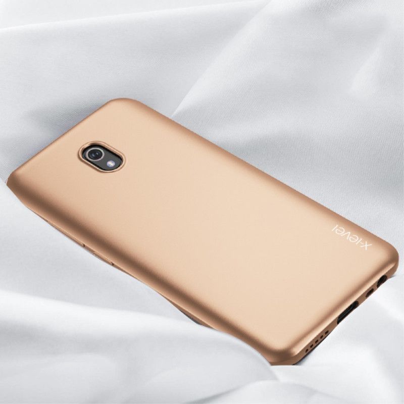 Futerały Xiaomi Redmi 8A Złoty Czarny Etui na Telefon Poziom X Serii Strażników