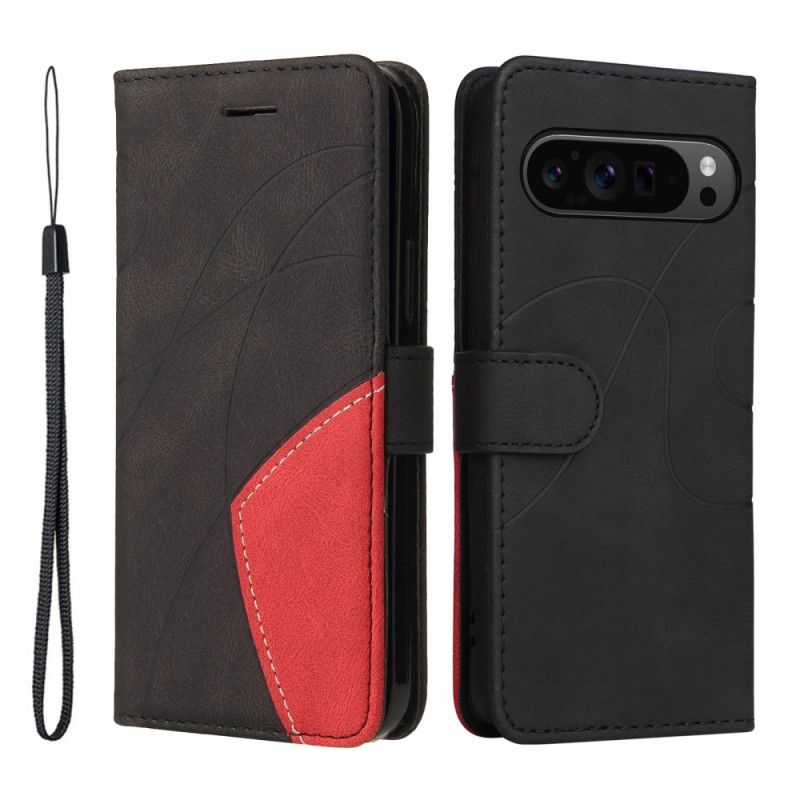 Etui Folio Google Pixel 9 Pro Xl Faliste Linie Etui Ochronne