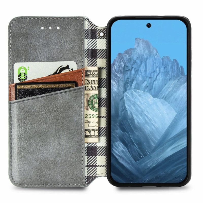 Flip Kotelot Google Pixel 9 Pro Xl Fryz Vintage Etui Ochronne