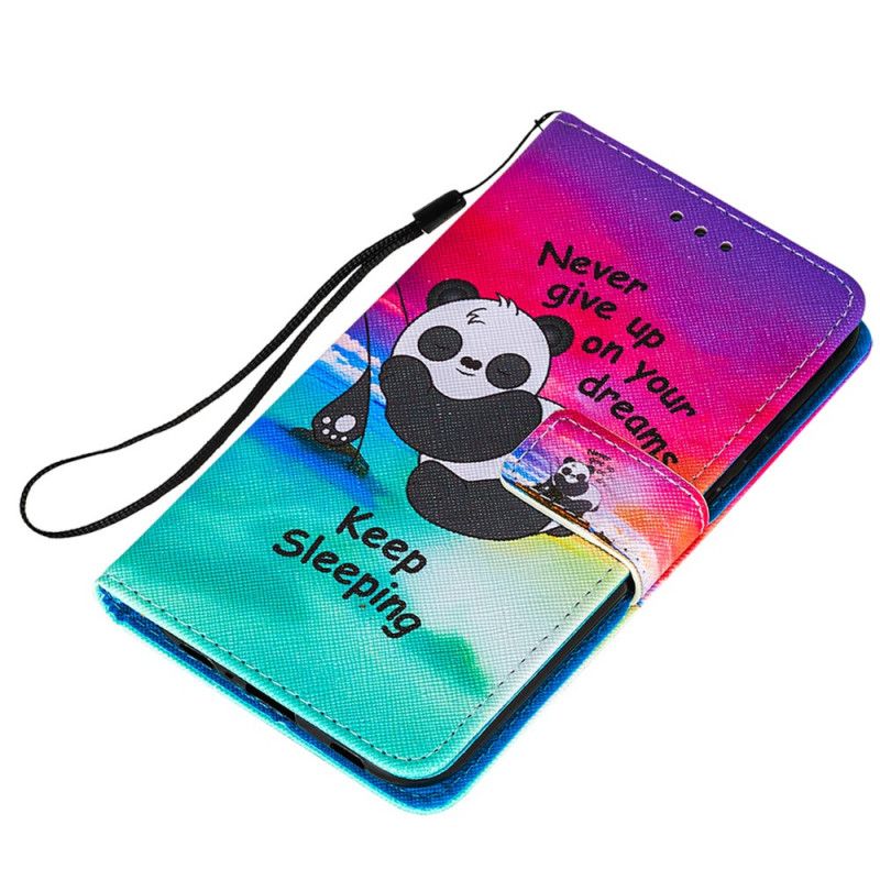 Etui Folio Samsung Galaxy A72 4G / A72 5G Śpij Dalej Etui Ochronne