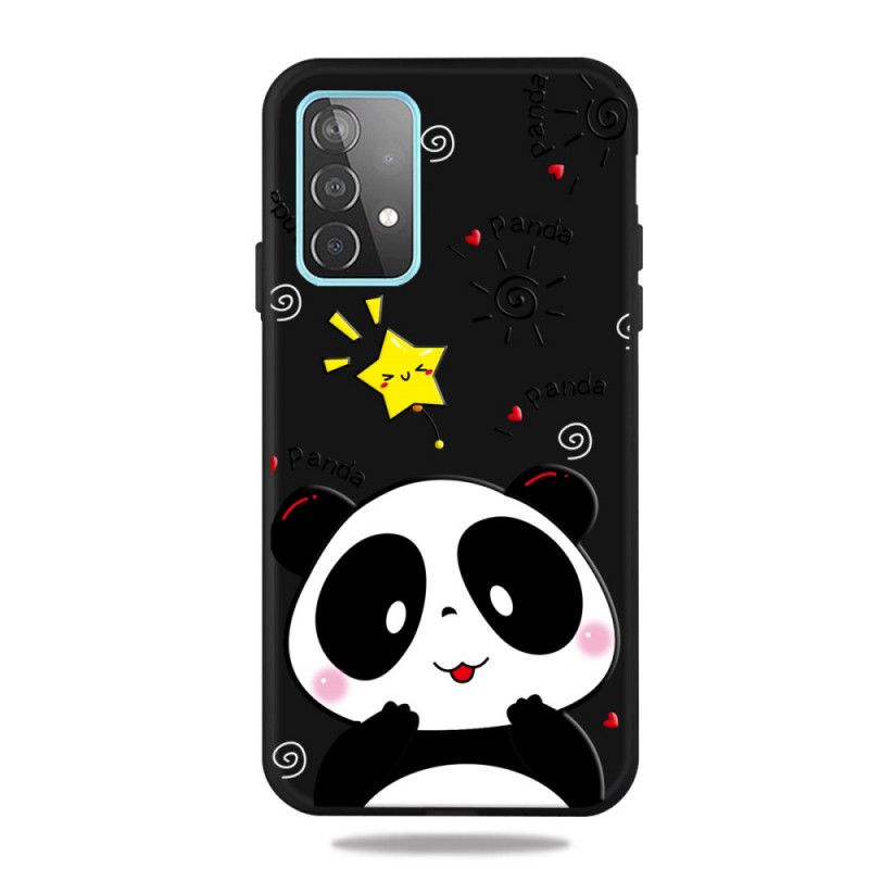 Etui Samsung Galaxy A72 4G / A72 5G Gwiazda Pandy Etui Ochronne