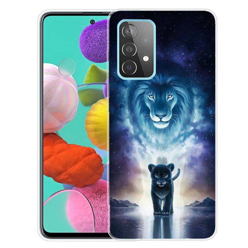 Etui Samsung Galaxy A72 4G / A72 5G Lwiątko Etui Ochronne