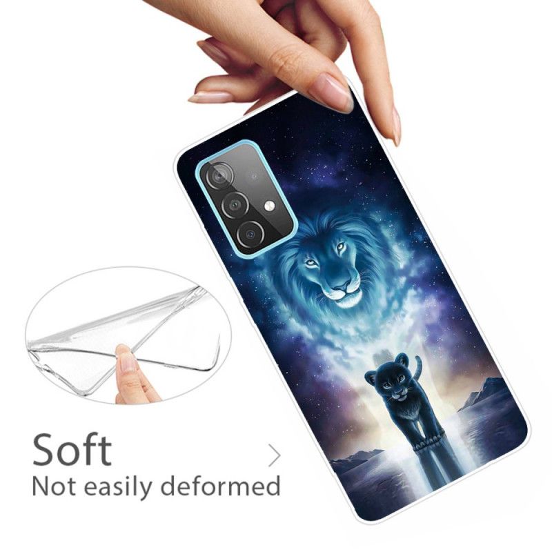 Etui Samsung Galaxy A72 4G / A72 5G Lwiątko Etui Ochronne