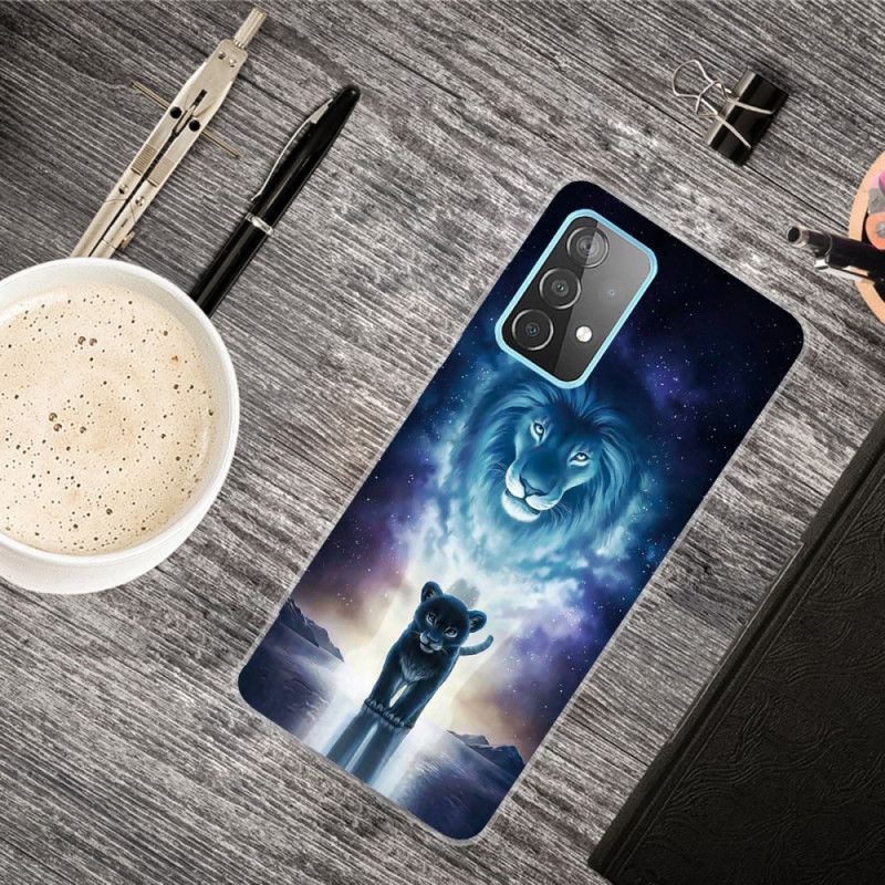 Etui Samsung Galaxy A72 4G / A72 5G Lwiątko Etui Ochronne