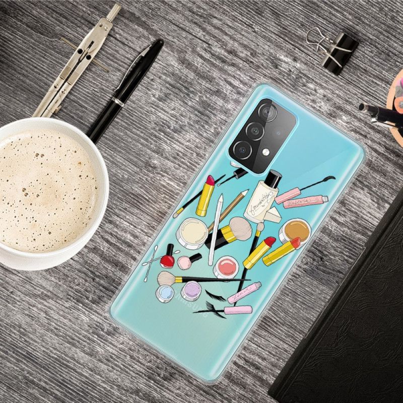 Etui Samsung Galaxy A72 4G / A72 5G Makijaż Górny