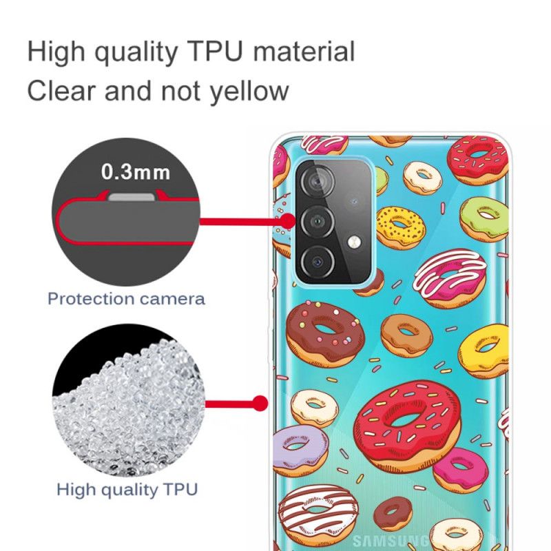 Etui Samsung Galaxy A72 4G / A72 5G Pączki Miłości