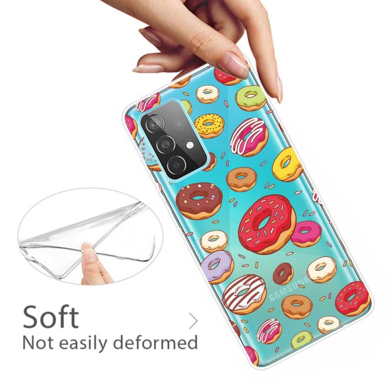 Etui Samsung Galaxy A72 4G / A72 5G Pączki Miłości