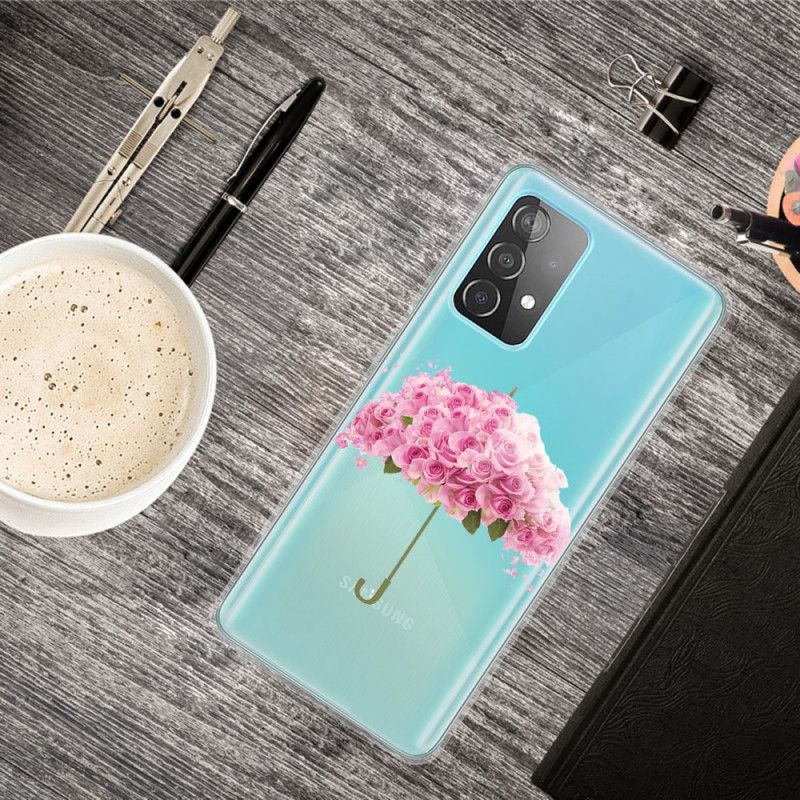 Etui Samsung Galaxy A72 4G / A72 5G Parasol W Różach Etui Ochronne