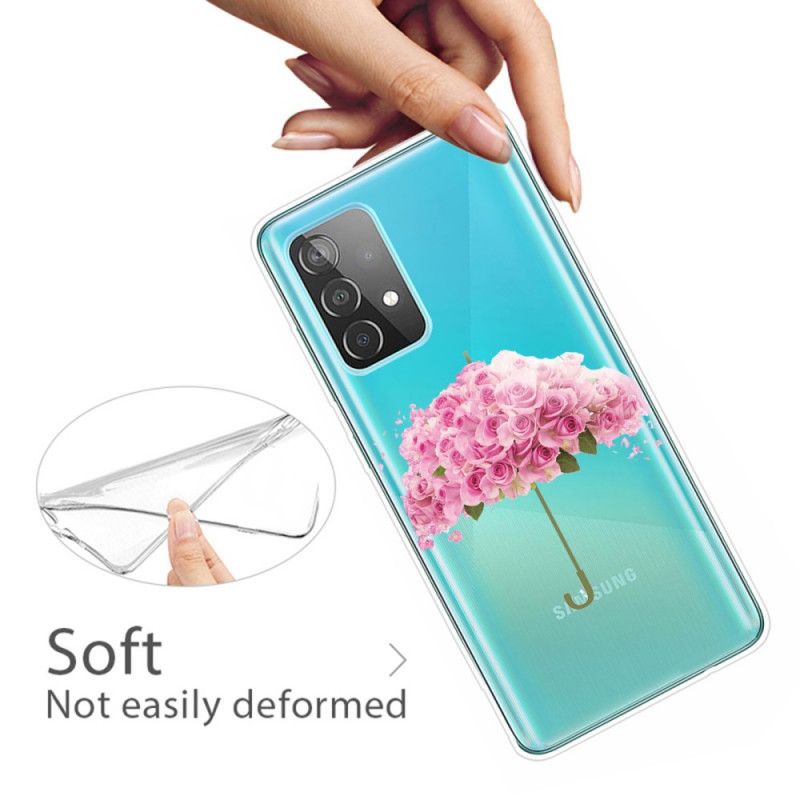 Etui Samsung Galaxy A72 4G / A72 5G Parasol W Różach Etui Ochronne