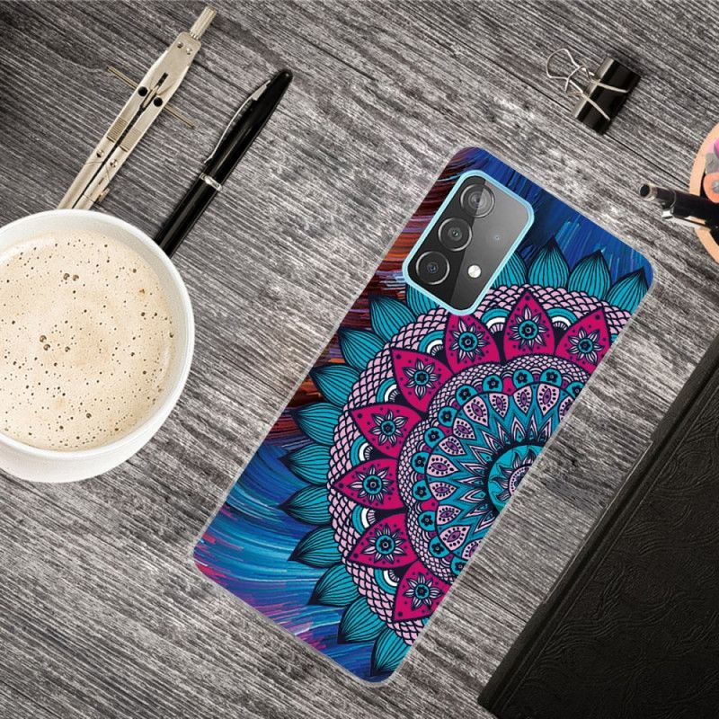 Futerały Samsung Galaxy A72 4G / A72 5G Etui na Telefon Kolorowa Mandala