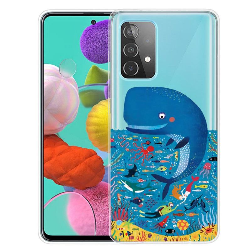 Futerały Samsung Galaxy A72 4G / A72 5G Etui na Telefon Świat Morski